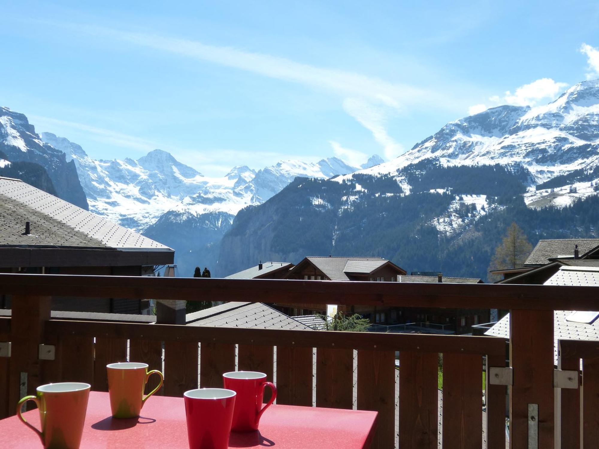 Chalet Bella Vista 6 Венген Экстерьер фото