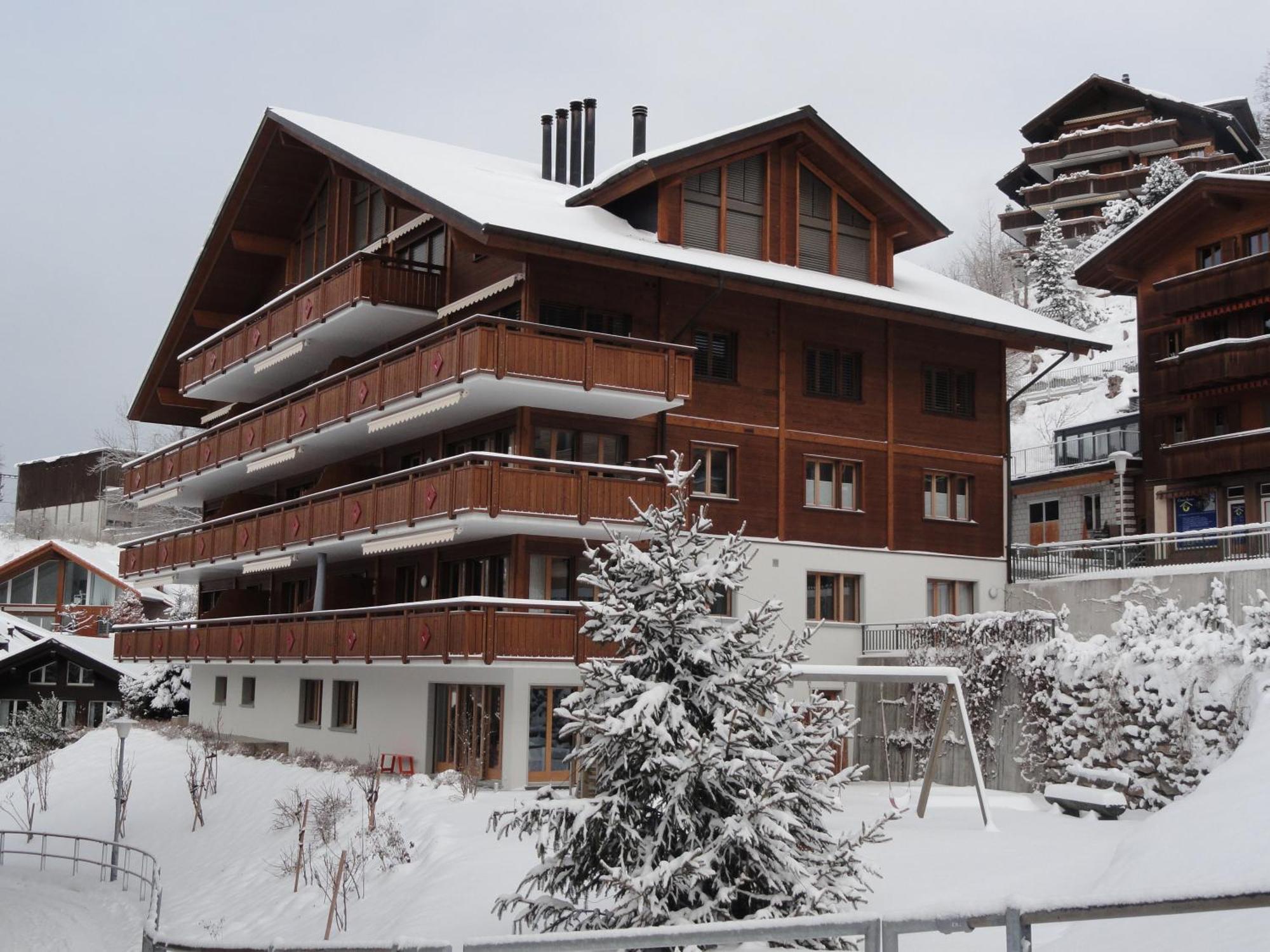 Chalet Bella Vista 6 Венген Экстерьер фото